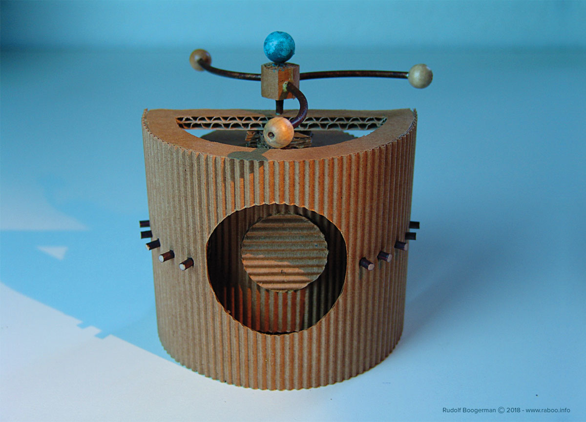 Time machine - Cardboard artwork